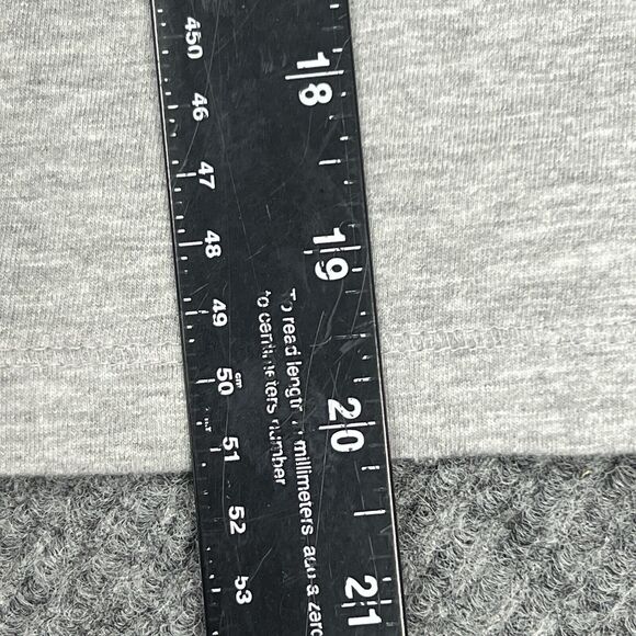 Mix &‎ co. Babydoll Tank Top Womens Gray Large Elastic Back Pleated Sleeveless - Picture 9 of 9